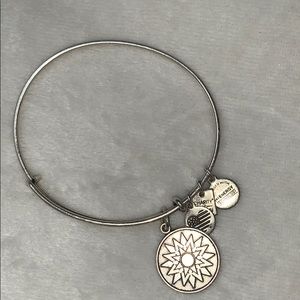 Alex and Ani Flower Bracelet